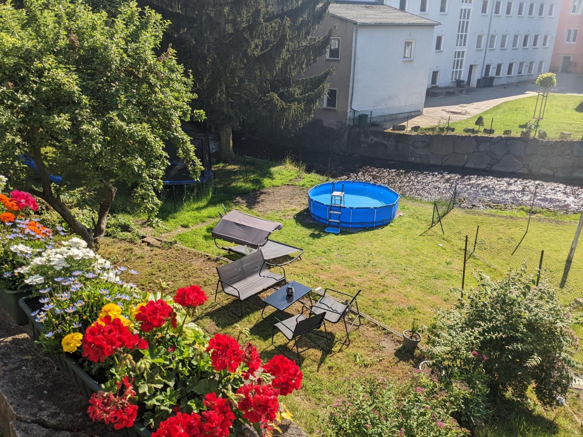 Hw4B - Urlaubsmagie - Zentral Mit Gemeinschaftsgarten, -Pool, -Sauna & Whirlpool Sebnitz Esterno foto