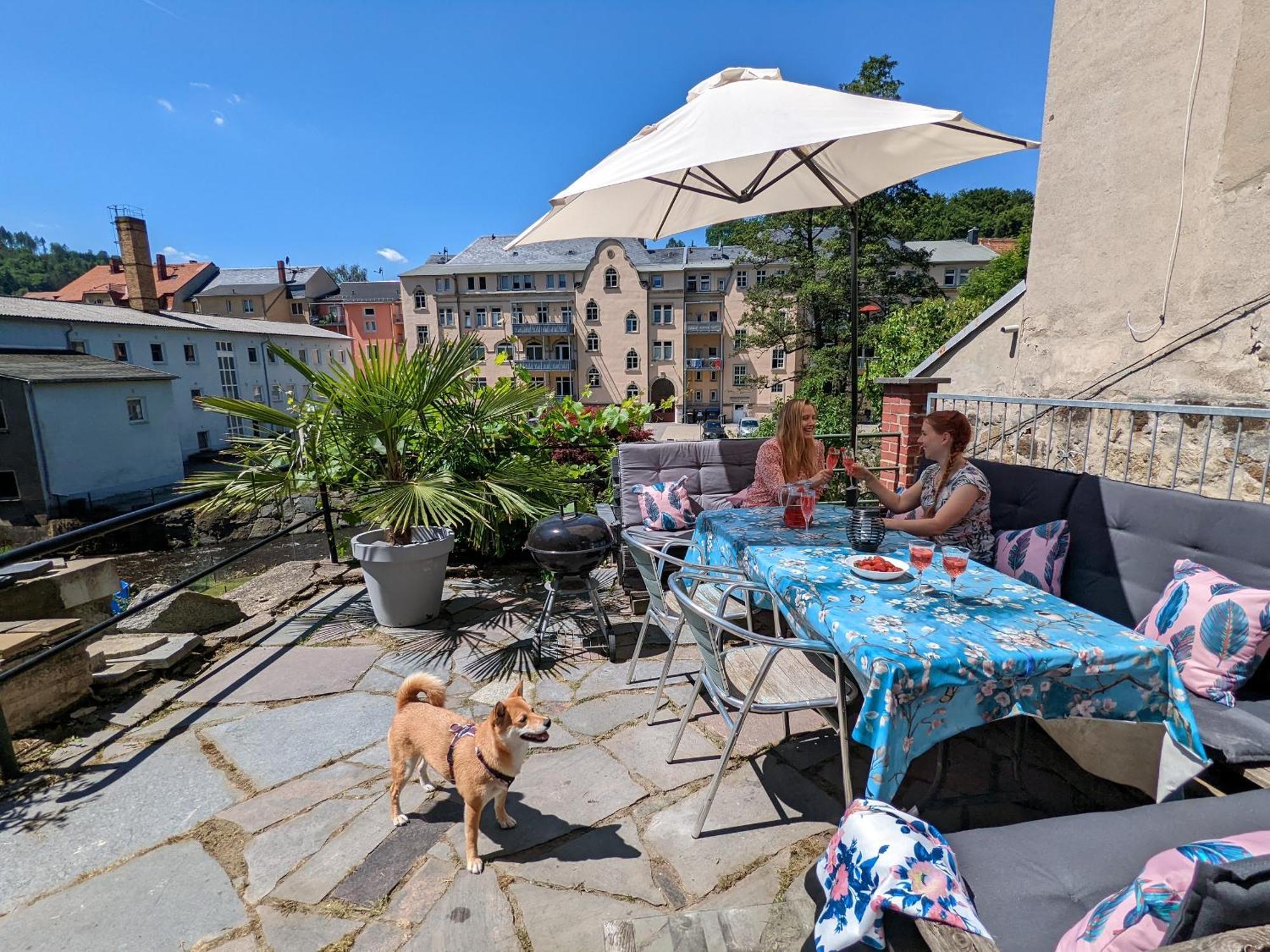 Hw4B - Urlaubsmagie - Zentral Mit Gemeinschaftsgarten, -Pool, -Sauna & Whirlpool Sebnitz Esterno foto
