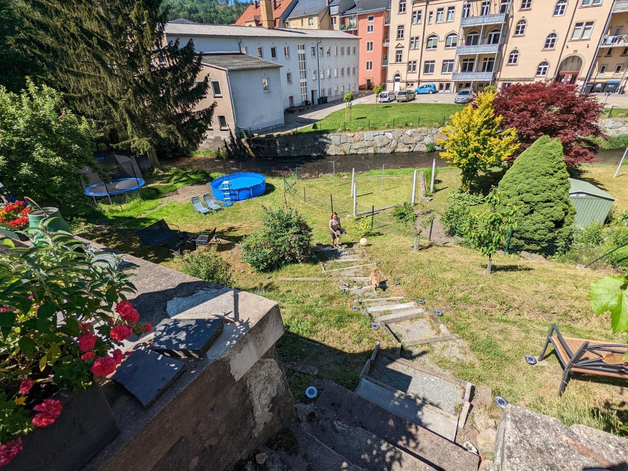 Hw4B - Urlaubsmagie - Zentral Mit Gemeinschaftsgarten, -Pool, -Sauna & Whirlpool Sebnitz Esterno foto